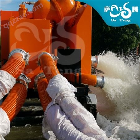 萨腾防汛泵车 STP-20SP 大流量20寸自吸污水泵3000方下水道抗洪抢险应急