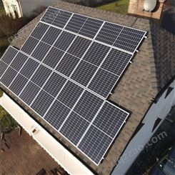 屋顶光伏电站 5kW太阳能发电站 分布式系统 家庭用