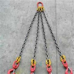 组合吊具_三条腿成套链条索具_起重链条吊索具