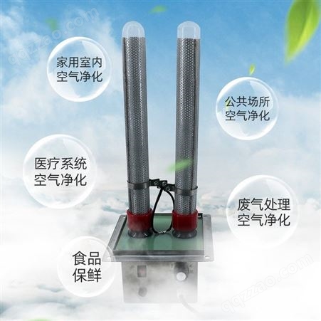 高能离子净化器废气处理垃圾房除臭空气净化器新风系统高能离子管