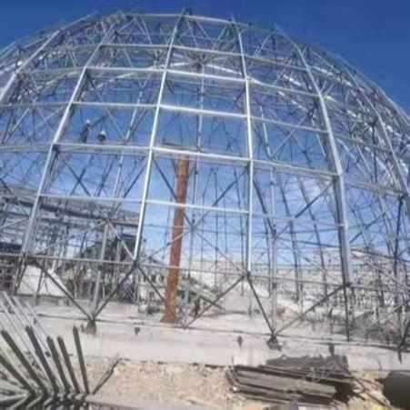安宇加工钢网架 低价生产大跨度球形网架 生产施工速度快