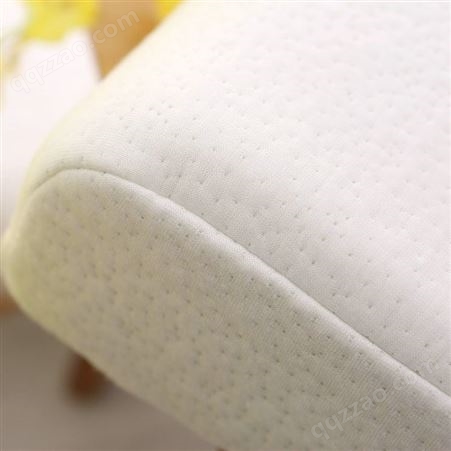 千畅米 透气竹纤维针织面料枕套 高低颗粒枕套 乳胶枕头套定制批发