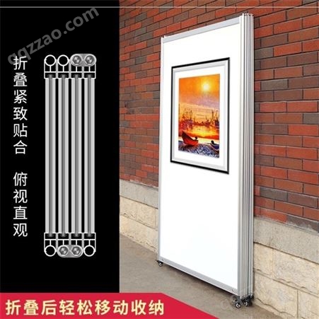 杭州展板租赁 会议展板布置 折叠屏风展板 书画摄影展展板