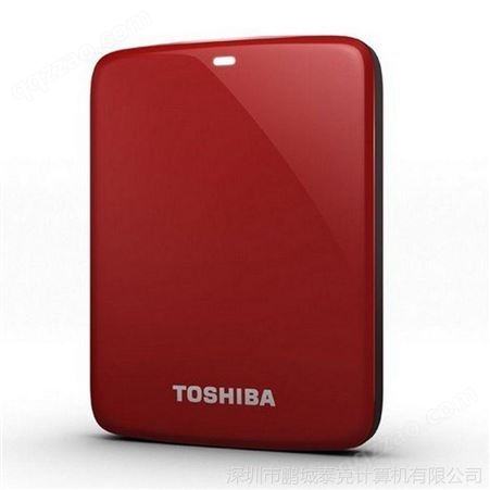 东芝（TOSHIBA）2.5英寸 分享系列 移动硬盘（USB3.0）500G 红色