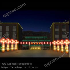 春节街道亮化-LED配套服务-LED春节街道亮化设计