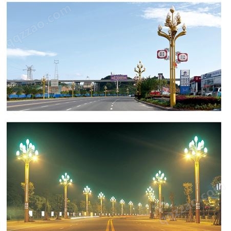 三百里成都玉兰灯四川路灯厂道路灯景观灯高杆灯户外灯10米15米定制