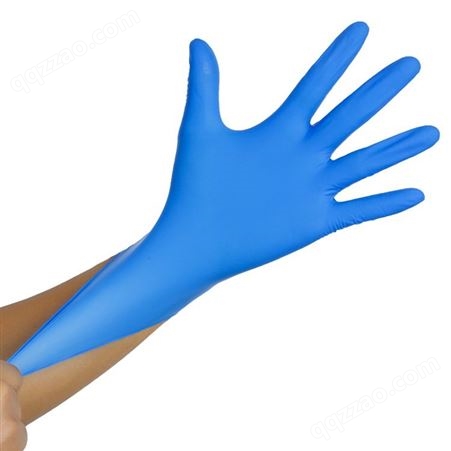 一次性多色丁晴橡胶手套 家用食品级耐油耐酸碱防滑劳保丁晴手套