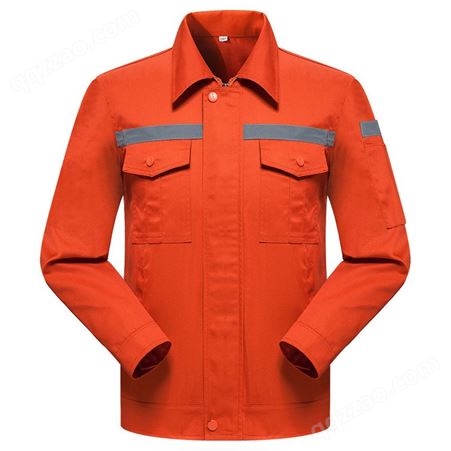 环卫工人工作服 橘色保洁工人衣服工装定制带反光耐磨制服套装
