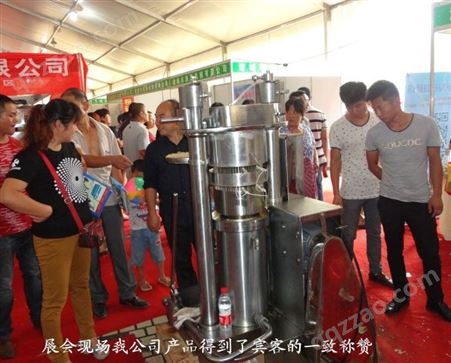 奇丰13KG全自动液压榨油机芝麻核桃香油机流动设备