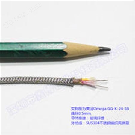SUS304不锈钢编织网屏蔽热电偶测温线