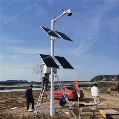 供应太阳能T型L型多功能公路道路热镀锌喷塑监控杆 监控立杆 通明