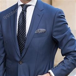 TONIVANI-509藏青色领带 涤沦丝商务 职业装男士领带批发