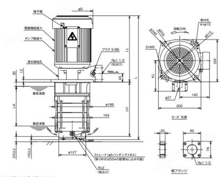 泰拉尔TERAL冷却液泵LPWE403A-2.2-e