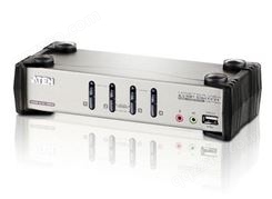 ATEN宏正 CS1734B 4端口USB VGA KVMP™多电脑切换器+OSD