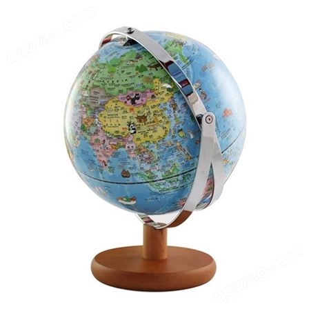 学生用教学儿童书房摆件地球仪  地理地图中文教学地球仪