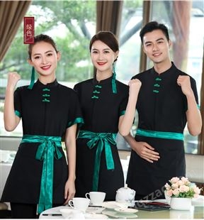 北京丰台服务员工服定做酒店接待工装餐厅宾馆工服春夏装