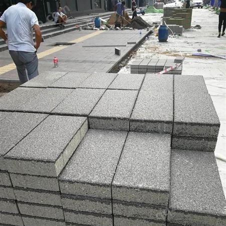 透水砖厂家 选河南金吉  环保透水砖  海绵城市真需要