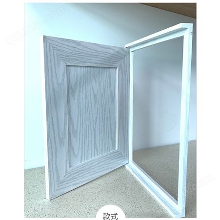 铝合金门板定制 大理石带外框门订做 欧式衣柜门 阳台柜橱柜门全铝定做