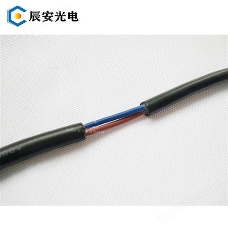 辰安厂家批发国标RVV护套线 2芯纯铜信号电源电缆线 rvv2*1.0平方