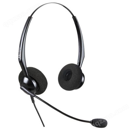 麦尔迪(MAIRDI)MRD306D头戴式呼叫中心话务耳机/客服办公降噪电话机耳麦/直连双耳水晶头插头(适用于电话机)