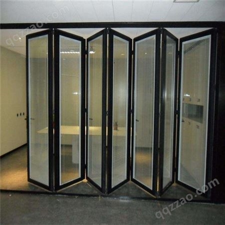 铝合金折叠门商用 铝合金折叠门价格 铭轩铝合金折叠门厂家