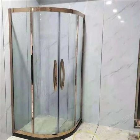 干湿分离房价格 SUS304不锈钢淋浴房 铭轩家装简易淋浴房规格
