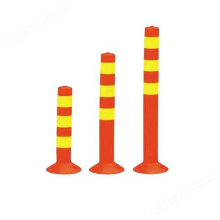 PVC反光警示柱 防撞隔离桩 公路分道柱 交通安全防撞柱