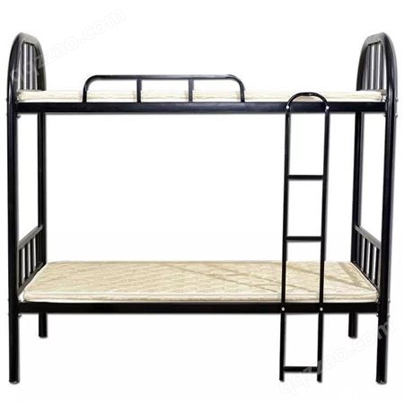 学校上下铺铁床 双层宿舍板式床 舒适公寓床