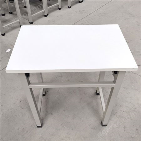河北销售制式学习桌 培训辅导桌 白色一屉桌生产厂家