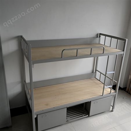铁床钢制 成人上下铺双人床 制式钢制高低床来图定制