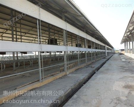 供应养殖场卷帘 威海大型三防猪场卷帘 产业用布农业