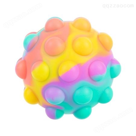 科安大号解压球 硅胶益智发泄玩具捏捏乐指压3D泡泡球